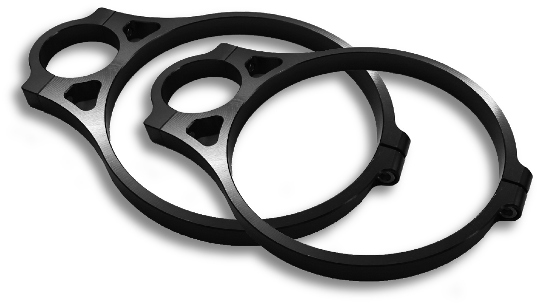 SPA Technique Billet Bottle Mount - Chassis Tube Style