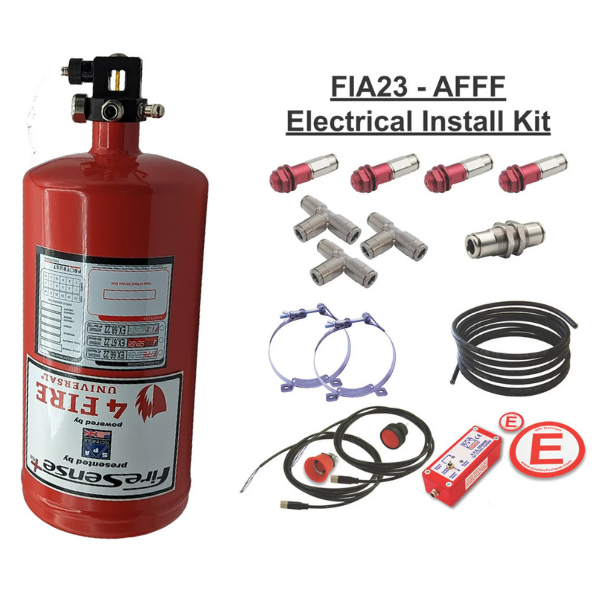 SPA Technique 4.0L 4Fire Firesense+ Steel Electrical / Automatic Fire Suppression System