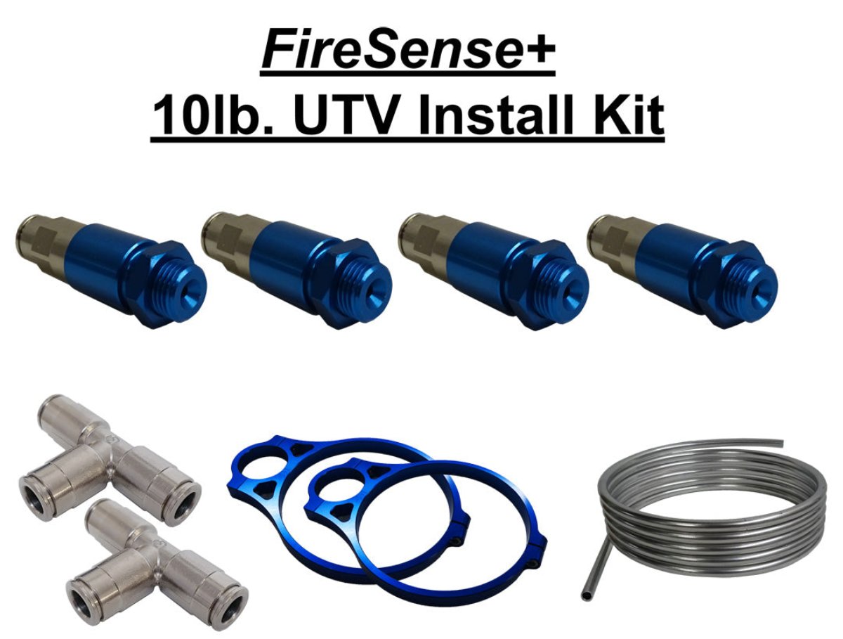 SPA Technique 10lbs FireSense+ UTV / Off-Road Fire Suppression System