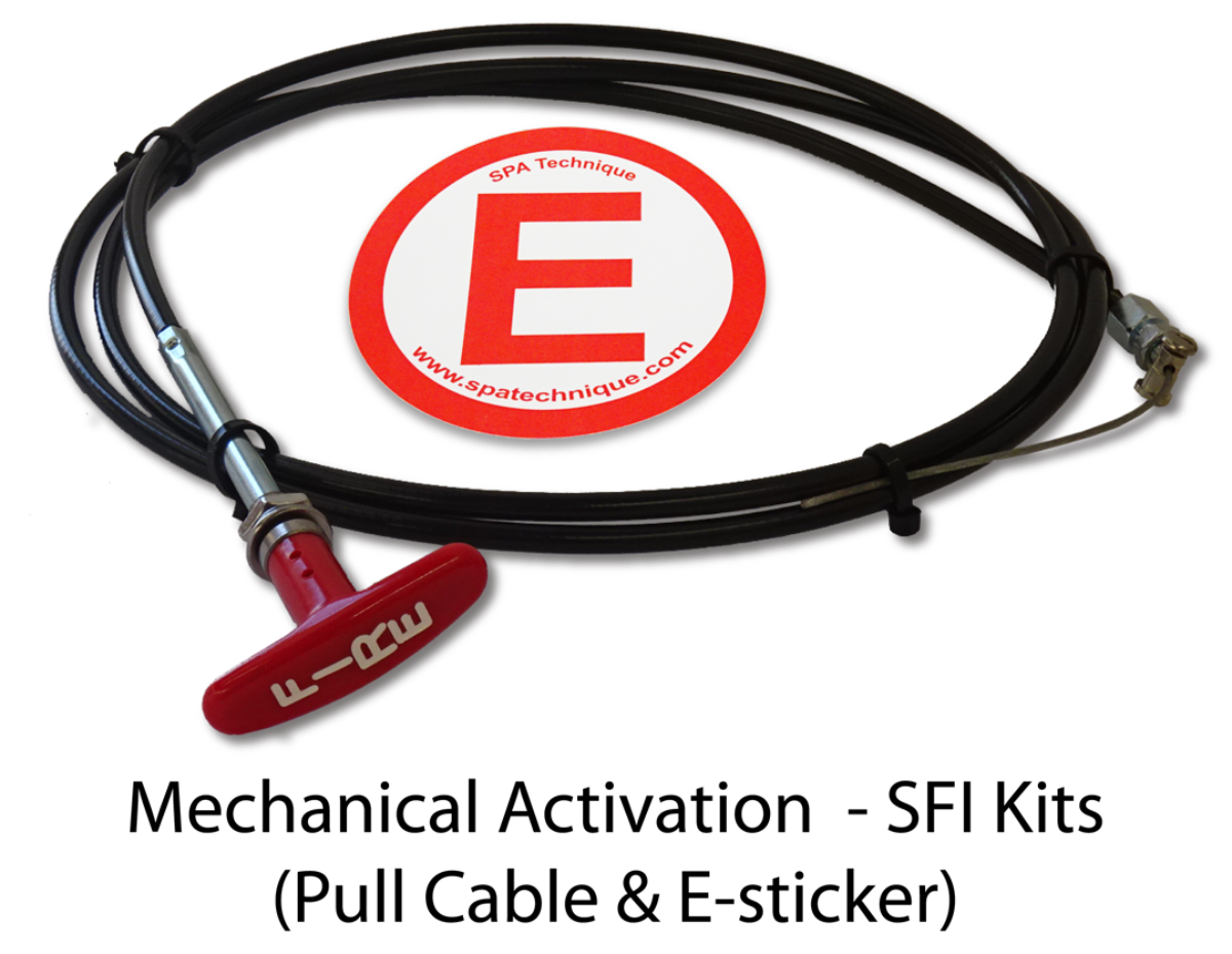 SPA Technique 10lbs FireSense+ UTV / Off-Road Fire Suppression System