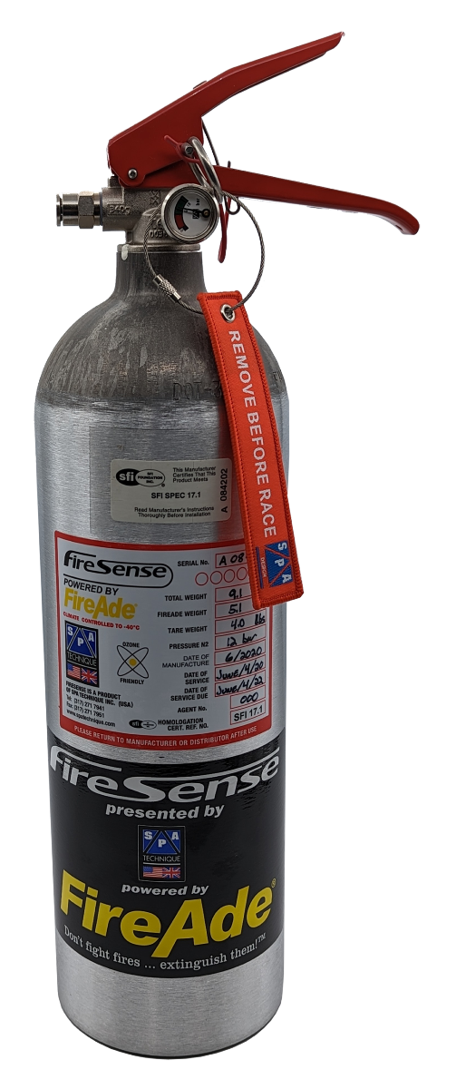 SPA Technique 5lbs FireSense w/FireAde Fire Suppression System - SFI 17.1