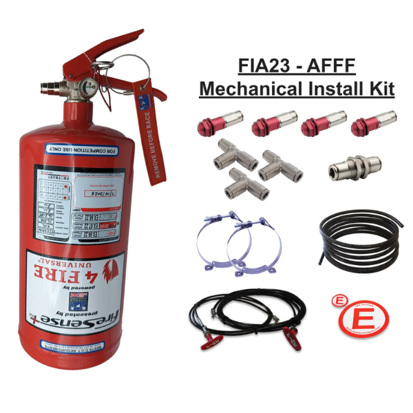 SPA Technique 4.0L 4Fire FireSense+ Steel Mechanical Fire Suppression System