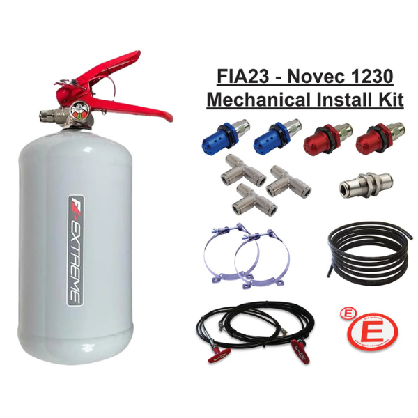 SPA Technique Extreme 3.0kg Mechanical Fire System - FIA Approved