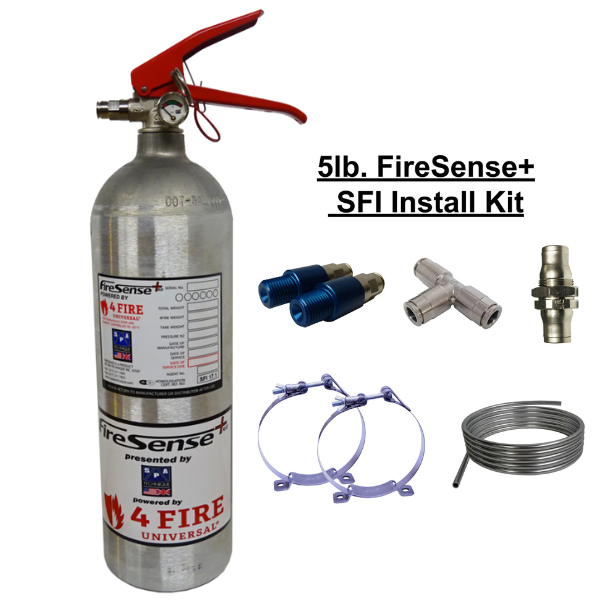 SPA Technique 5lbs FireSense+ Fire Suppression System - SFI 17.1