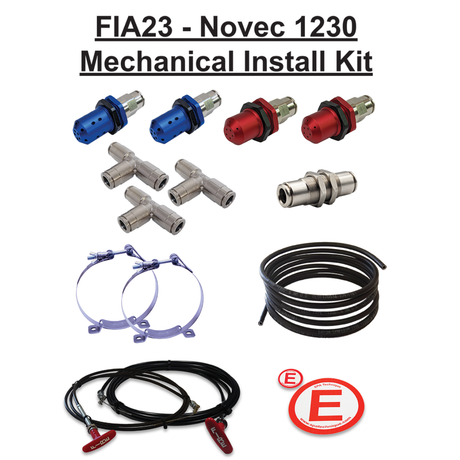 SPA Technique 2.25Kg SPA Extreme FIA Tech16 Certified Mechanical Fire Suppression System