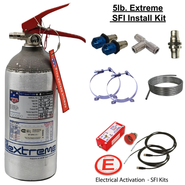 SPA Technique 5lbs SPA Extreme Mechanical Fire Suppression System - SF