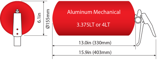MFM400-A B - 4.0Ltr. AFFF Mechanical BOTTLE ONLY