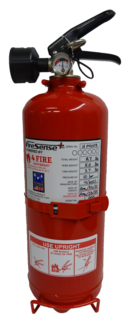 HH 4f-2 - Hand Held Fire Extinguisher - 2 Ltr