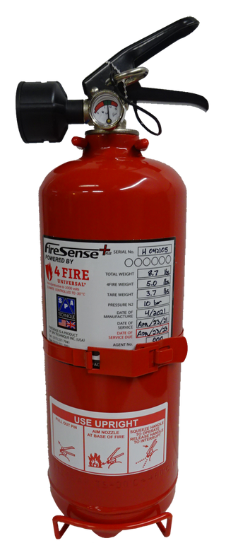 HH 4f-2 - Hand Held Fire Extinguisher - 2 Ltr