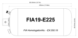 SPA Technique 2.25L AFFF-AR Electrical Fire Suppression System