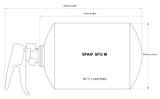 SPA Technique 3lbs FireSense+ Mechanical Fire Suppression System - SFI 17.2
