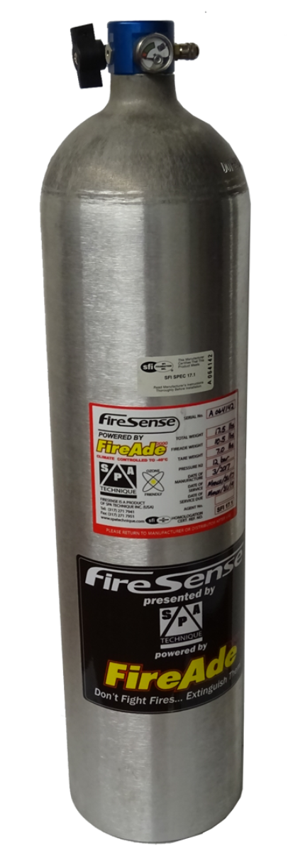 SPA Technique 10lbs FireSense by FireAde Automatic Fire Suppression System with Remote AM Block - SFI 17-.