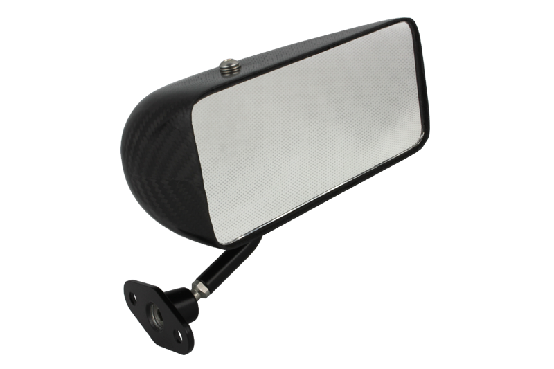 GT-CFR - GT Mirror, Right Hand FLAT Lens - Carbon
