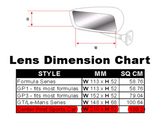 SPA Technique Build your own Sports Car Mirror w/Convex Lens