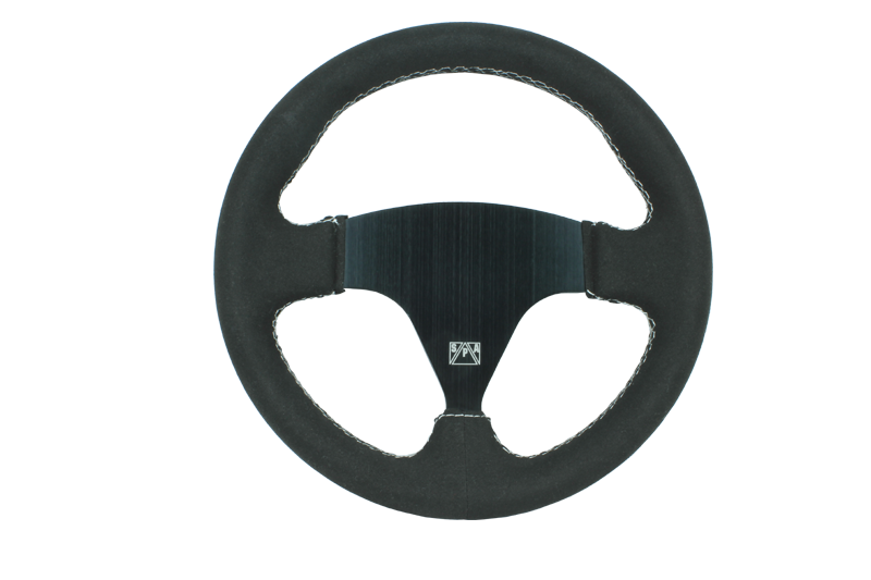 SW-013 - Steering Wheel - 270mm Round - Black Suede